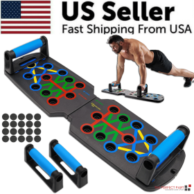 28 in 1 Push Up Rack Board System Fitness Workout Train Home Gym Exercise Stands 28 in 1 Push Up Rack Board System Fitness Workout Train Home Gym Exercise Stands