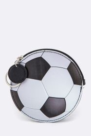 Soccer Ball Coin Purse Key Charm Soccer Ball Coin Purse Key Charm